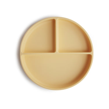 Mushie Silicone Suction Plate, Daffodil